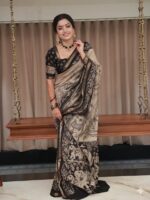Presenting New super premium georgette beautiful print designer saree collection - Image 4