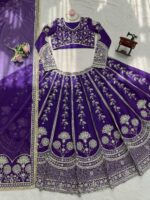 Presenting new Designer premium Quality Designer wear lahenga choli collection - Image 10