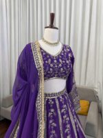 Presenting new Designer premium Quality Designer wear lahenga choli collection - Image 7