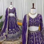 Presenting new Designer premium Quality Designer wear lahenga choli collection - Image 3