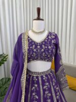 Presenting new Designer premium Quality Designer wear lahenga choli collection - Image 4