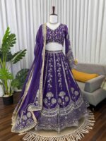 Presenting new Designer premium Quality Designer wear lahenga choli collection - Image 2