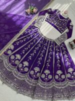 Presenting new Designer premium Quality Designer wear lahenga choli collection - Image 9
