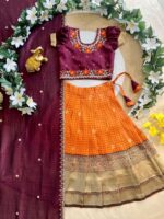 Presenting new Tulsi kids Half saree - Image 11