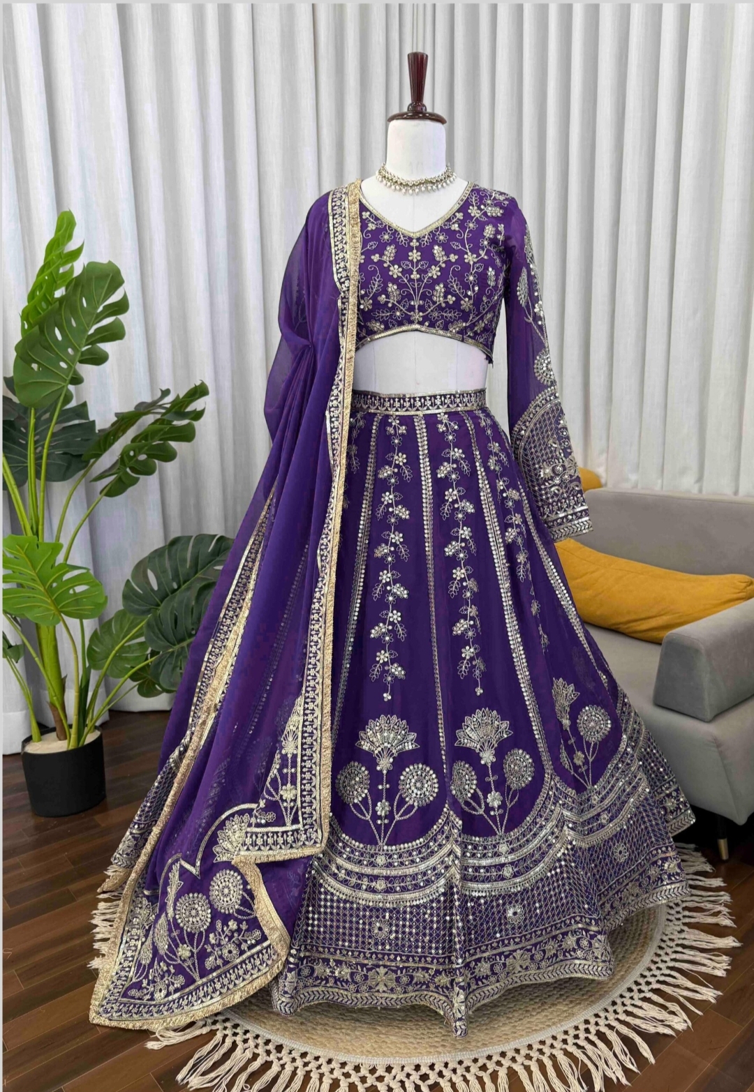 IMG_20260721_200511 Presenting new Designer premium Quality Designer wear lahenga choli collection - Image 1