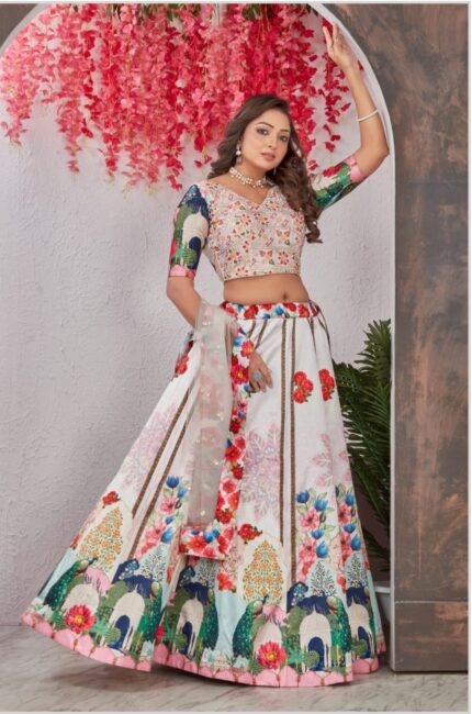 Presenting New Vrundavan Lahenga choli collection