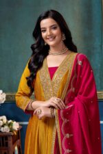 Presenting new Designer Embroidery work Anarkali set - Image 20