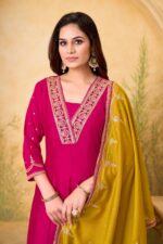 Presenting new Designer Embroidery work Anarkali set - Image 15