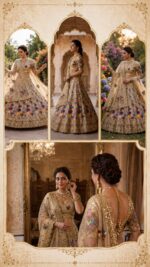 Presenting new Launching Designer Embroidery work Lahenga choli collection - Image 9