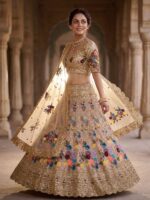 Presenting new Launching Designer Embroidery work Lahenga choli collection - Image 3