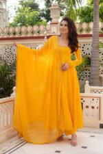 Presenting new Designer Anarkali Duppata collection - Image 3