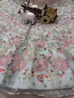 Presenting new launching Designer Embroidery work Lahenga choli collection - Image 13