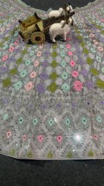 Presenting new Designer Embroidery work Lahenga choli collection - Image 18