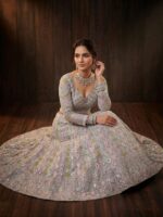 Presenting new Designer Embroidery work Lahenga choli collection - Image 11