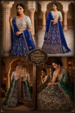Presenting new Designer Embroidery work Lahenga choli collection - Image 32
