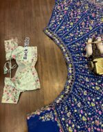 Presenting new Designer Embroidery work Lahenga choli collection - Image 28