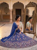 Presenting new Designer Embroidery work Lahenga choli collection - Image 26