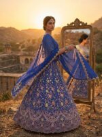 Presenting new Designer Embroidery work Lahenga choli collection - Image 25