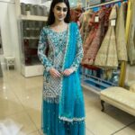 Presenting new Designer Embroidery work Top plazzo with duppata set