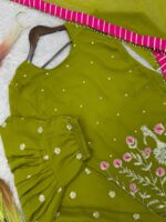 Presenting new Ready to wear Embroidery work Top Bottom with duppata set - Image 8