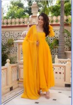 Presenting new Designer Anarkali Duppata collection