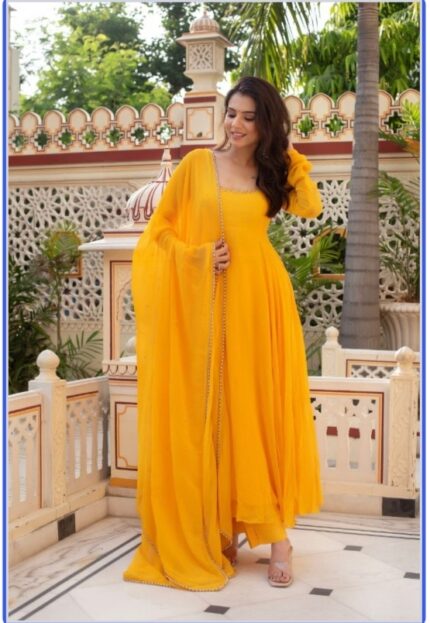 Presenting new Designer Anarkali Duppata collection