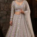 Presenting new Designer Embroidery work Lahenga choli collection