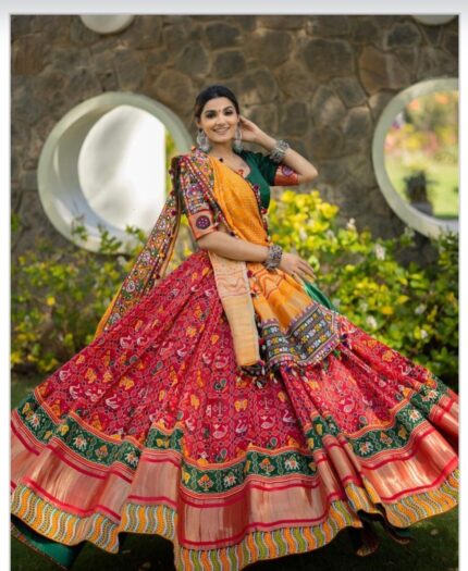 Presenting new Designer Embroidery work Lahenga choli collection