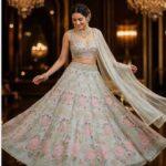Presenting new launching Designer Embroidery work Lahenga choli collection