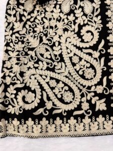 Presenting New Designer Embroidery work Top plazzo with dupatta set - Image 20