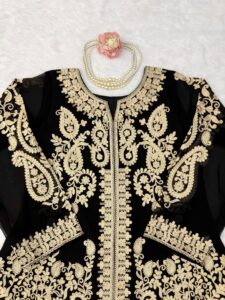 Presenting New Designer Embroidery work Top plazzo with dupatta set - Image 19