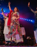 Presenting New Navratri special Designer printed Lahenga choli with mirror work - Image 9