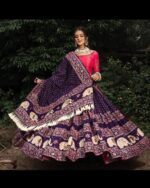Presenting New Designer Printed lahenga choli collection - Image 2