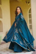 Presenting New Designer Anarkali suit in fancy suit - Image 4