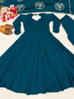 Presenting New Designer Anarkali suit in fancy suit - Image 8