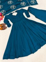 Presenting New Designer Anarkali suit in fancy suit - Image 9