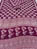 Launching New Designer Ajrakh elephant printed saree collection - Image 3