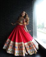 Presenting New Navratri special Designer printed Lahenga choli collection - Image 6