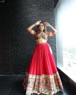 Presenting New Navratri special Designer printed Lahenga choli collection - Image 4