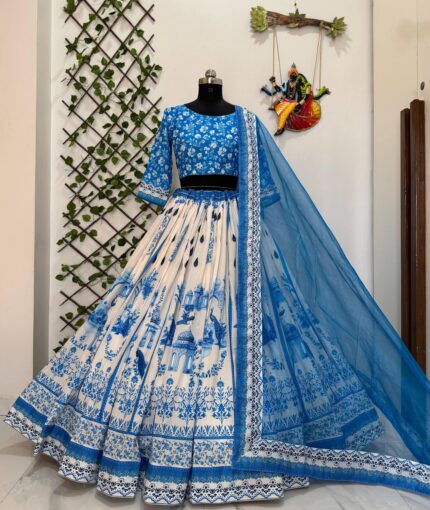 Presenting New Trending party wear lehenga choli collection