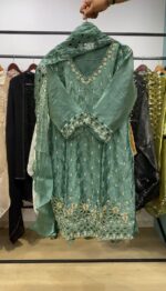 Presenting New Designer Kurti plazzo with duppata set collection - Image 6