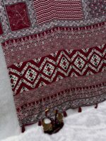 Presenting New Beautiful Ajrakh print Saree Collection - Image 3