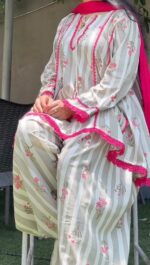 Presenting New Designer Farsi kurta pant with duppata set - Image 5