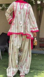 Presenting New Designer Farsi kurta pant with duppata set - Image 2