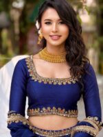 Presenting New Premium Quality Heavy Sequence Embroidery work Lahenga choli collection - Image 4
