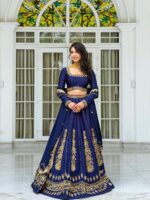 Presenting New Premium Quality Heavy Sequence Embroidery work Lahenga choli collection