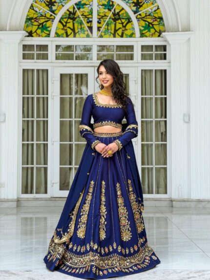 Presenting New Premium Quality Heavy Sequence Embroidery work Lahenga choli collection