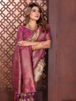Presenting New Premium Quality Banarsi Tissue silk saree collection - Image 3