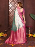 Presenting New Premium Quality Banarsi Tissue silk saree collection - Image 9