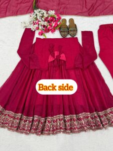 Presenting New Designer Anarkali suit in fancy style - Image 8